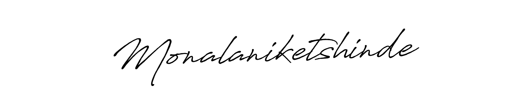 How to Draw Monalaniketshinde signature style? Antro_Vectra_Bolder is a latest design signature styles for name Monalaniketshinde. Monalaniketshinde signature style 7 images and pictures png