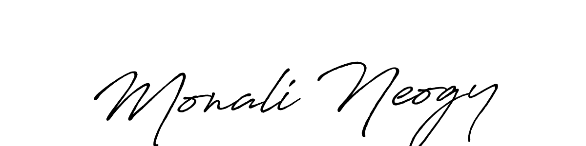 How to Draw Monali Neogy signature style? Antro_Vectra_Bolder is a latest design signature styles for name Monali Neogy. Monali Neogy signature style 7 images and pictures png