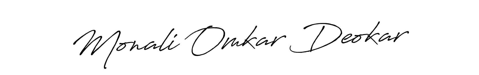 See photos of Monali Omkar Deokar official signature by Spectra . Check more albums & portfolios. Read reviews & check more about Antro_Vectra_Bolder font. Monali Omkar Deokar signature style 7 images and pictures png