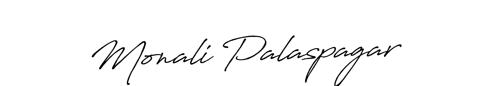 Also we have Monali Palaspagar name is the best signature style. Create professional handwritten signature collection using Antro_Vectra_Bolder autograph style. Monali Palaspagar signature style 7 images and pictures png