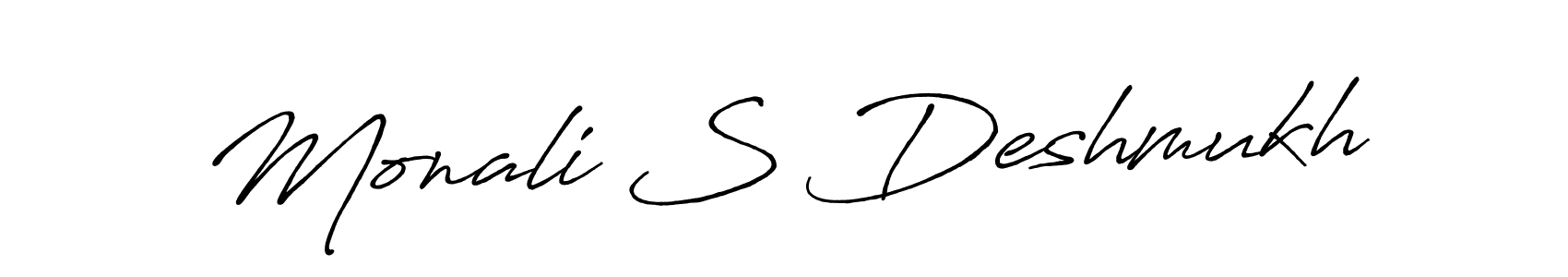 You can use this online signature creator to create a handwritten signature for the name Monali S Deshmukh. This is the best online autograph maker. Monali S Deshmukh signature style 7 images and pictures png