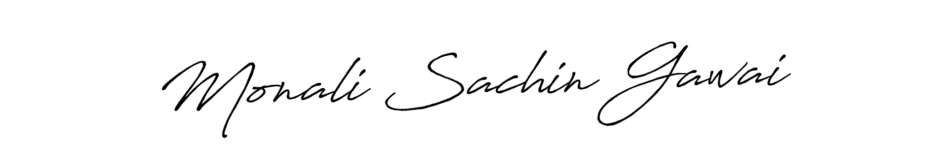 How to Draw Monali Sachin Gawai signature style? Antro_Vectra_Bolder is a latest design signature styles for name Monali Sachin Gawai. Monali Sachin Gawai signature style 7 images and pictures png