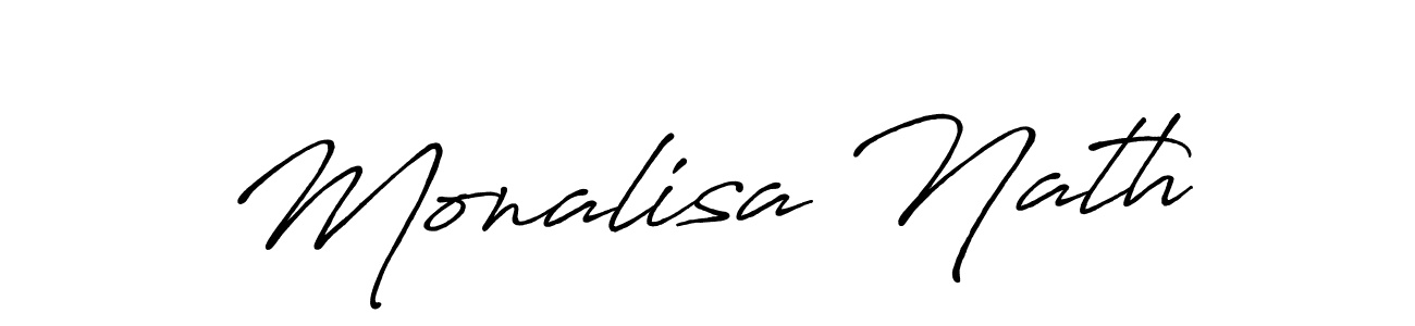 Make a beautiful signature design for name Monalisa Nath. Use this online signature maker to create a handwritten signature for free. Monalisa Nath signature style 7 images and pictures png