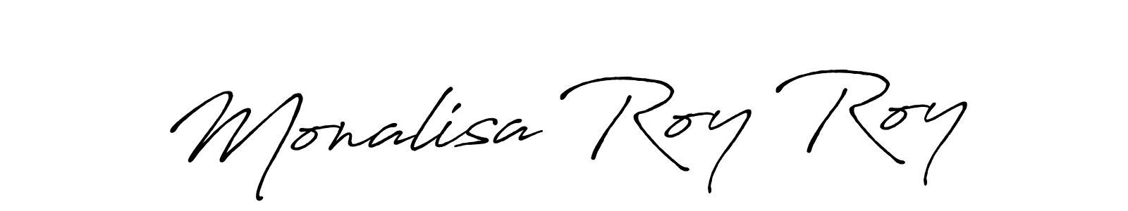 You can use this online signature creator to create a handwritten signature for the name Monalisa Roy Roy. This is the best online autograph maker. Monalisa Roy Roy signature style 7 images and pictures png