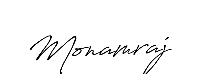 Also You can easily find your signature by using the search form. We will create Monamraj name handwritten signature images for you free of cost using Antro_Vectra_Bolder sign style. Monamraj signature style 7 images and pictures png