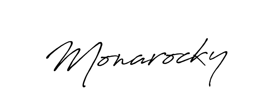 Also we have Monarocky name is the best signature style. Create professional handwritten signature collection using Antro_Vectra_Bolder autograph style. Monarocky signature style 7 images and pictures png