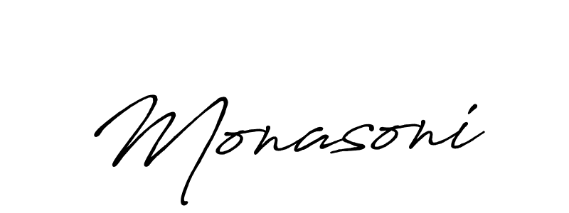 It looks lik you need a new signature style for name Monasoni. Design unique handwritten (Antro_Vectra_Bolder) signature with our free signature maker in just a few clicks. Monasoni signature style 7 images and pictures png