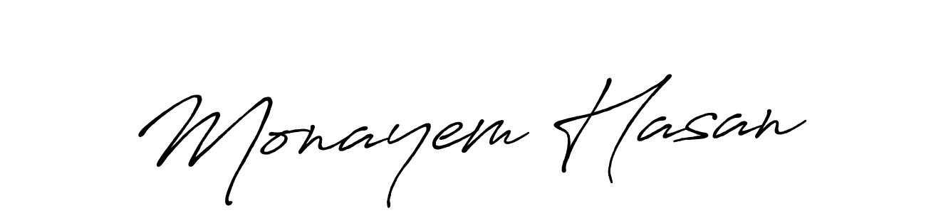 Similarly Antro_Vectra_Bolder is the best handwritten signature design. Signature creator online .You can use it as an online autograph creator for name Monayem Hasan. Monayem Hasan signature style 7 images and pictures png