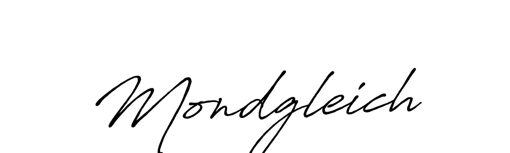 How to make Mondgleich name signature. Use Antro_Vectra_Bolder style for creating short signs online. This is the latest handwritten sign. Mondgleich signature style 7 images and pictures png