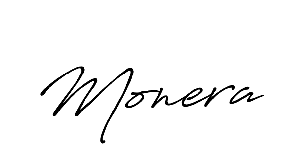 Make a beautiful signature design for name Monera. Use this online signature maker to create a handwritten signature for free. Monera signature style 7 images and pictures png