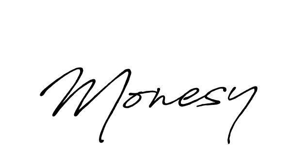 Monesy stylish signature style. Best Handwritten Sign (Antro_Vectra_Bolder) for my name. Handwritten Signature Collection Ideas for my name Monesy. Monesy signature style 7 images and pictures png