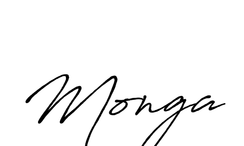 It looks lik you need a new signature style for name Monga. Design unique handwritten (Antro_Vectra_Bolder) signature with our free signature maker in just a few clicks. Monga signature style 7 images and pictures png