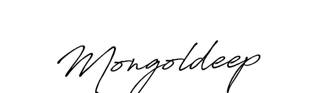 How to make Mongoldeep signature? Antro_Vectra_Bolder is a professional autograph style. Create handwritten signature for Mongoldeep name. Mongoldeep signature style 7 images and pictures png