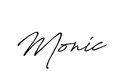 How to Draw Monic signature style? Antro_Vectra_Bolder is a latest design signature styles for name Monic. Monic signature style 7 images and pictures png