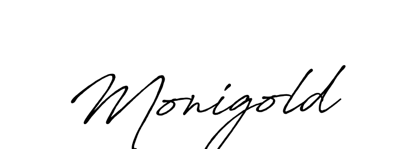 It looks lik you need a new signature style for name Monigold. Design unique handwritten (Antro_Vectra_Bolder) signature with our free signature maker in just a few clicks. Monigold signature style 7 images and pictures png