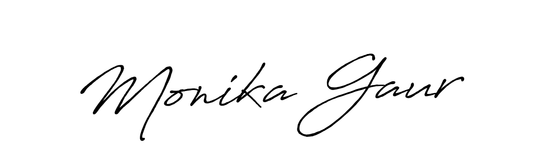 How to Draw Monika Gaur signature style? Antro_Vectra_Bolder is a latest design signature styles for name Monika Gaur. Monika Gaur signature style 7 images and pictures png