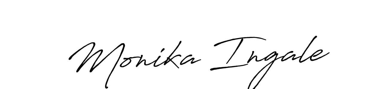 Here are the top 10 professional signature styles for the name Monika Ingale. These are the best autograph styles you can use for your name. Monika Ingale signature style 7 images and pictures png