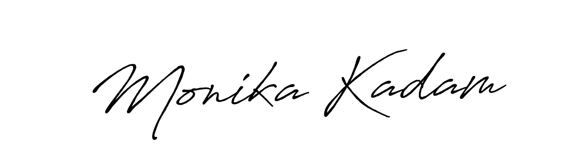 This is the best signature style for the Monika Kadam name. Also you like these signature font (Antro_Vectra_Bolder). Mix name signature. Monika Kadam signature style 7 images and pictures png
