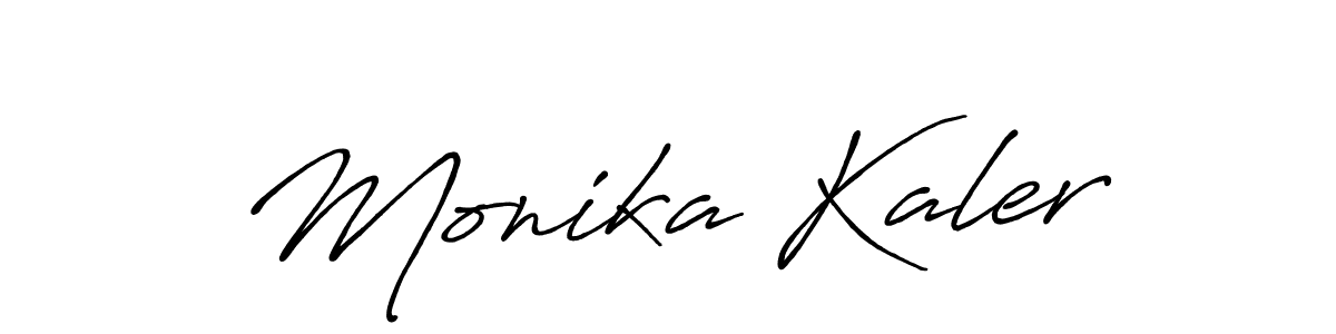 Make a short Monika Kaler signature style. Manage your documents anywhere anytime using Antro_Vectra_Bolder. Create and add eSignatures, submit forms, share and send files easily. Monika Kaler signature style 7 images and pictures png