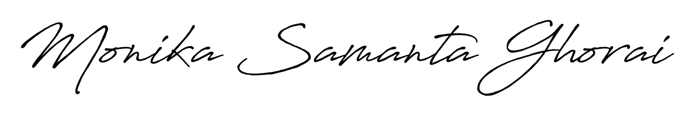 Make a beautiful signature design for name Monika Samanta Ghorai. With this signature (Antro_Vectra_Bolder) style, you can create a handwritten signature for free. Monika Samanta Ghorai signature style 7 images and pictures png