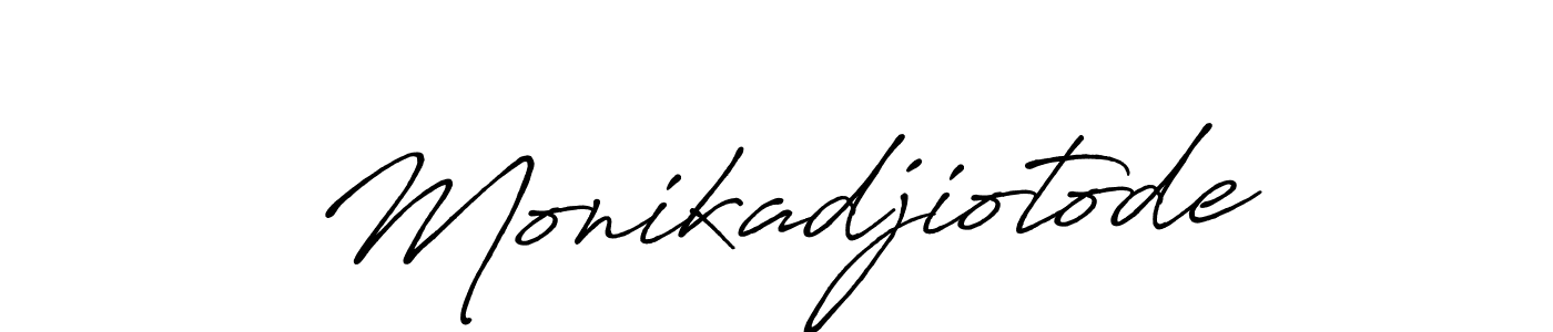You should practise on your own different ways (Antro_Vectra_Bolder) to write your name (Monikadjiotode) in signature. don't let someone else do it for you. Monikadjiotode signature style 7 images and pictures png