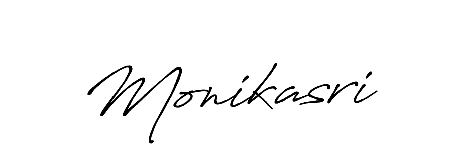 Also we have Monikasri name is the best signature style. Create professional handwritten signature collection using Antro_Vectra_Bolder autograph style. Monikasri signature style 7 images and pictures png