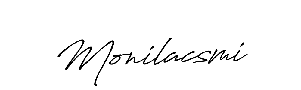 Also You can easily find your signature by using the search form. We will create Monilacsmi name handwritten signature images for you free of cost using Antro_Vectra_Bolder sign style. Monilacsmi signature style 7 images and pictures png