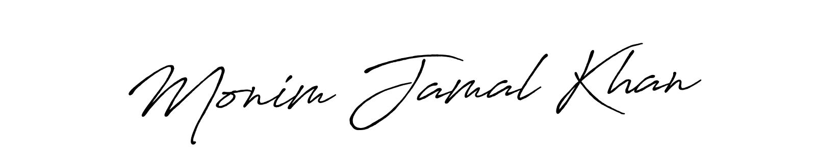 How to Draw Monim Jamal Khan signature style? Antro_Vectra_Bolder is a latest design signature styles for name Monim Jamal Khan. Monim Jamal Khan signature style 7 images and pictures png