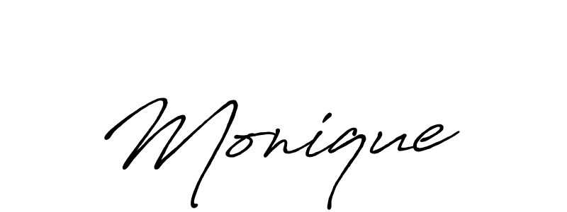 Antro_Vectra_Bolder is a professional signature style that is perfect for those who want to add a touch of class to their signature. It is also a great choice for those who want to make their signature more unique. Get Monique  name to fancy signature for free. Monique  signature style 7 images and pictures png