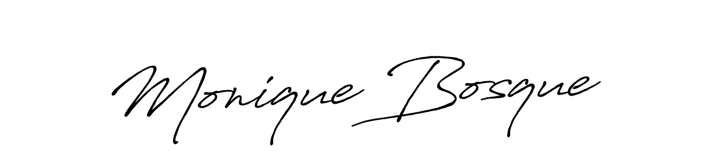 How to make Monique Bosque signature? Antro_Vectra_Bolder is a professional autograph style. Create handwritten signature for Monique Bosque name. Monique Bosque signature style 7 images and pictures png