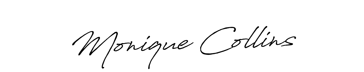 Also we have Monique Collins name is the best signature style. Create professional handwritten signature collection using Antro_Vectra_Bolder autograph style. Monique Collins signature style 7 images and pictures png