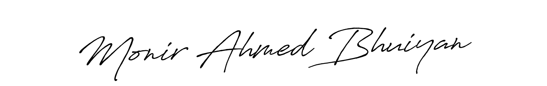 Similarly Antro_Vectra_Bolder is the best handwritten signature design. Signature creator online .You can use it as an online autograph creator for name Monir Ahmed Bhuiyan. Monir Ahmed Bhuiyan signature style 7 images and pictures png