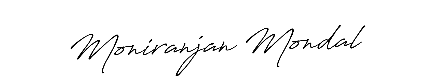 Once you've used our free online signature maker to create your best signature Antro_Vectra_Bolder style, it's time to enjoy all of the benefits that Moniranjan Mondal name signing documents. Moniranjan Mondal signature style 7 images and pictures png