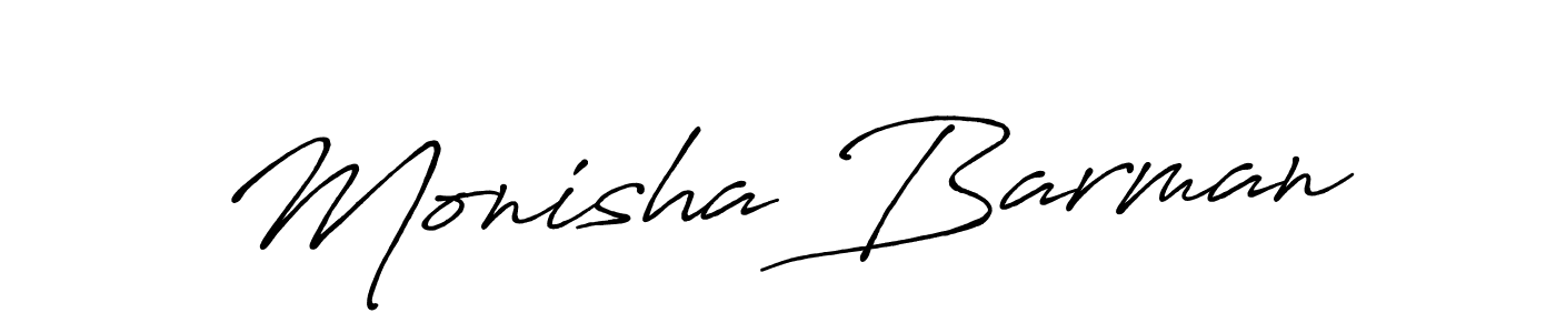 Here are the top 10 professional signature styles for the name Monisha Barman. These are the best autograph styles you can use for your name. Monisha Barman signature style 7 images and pictures png