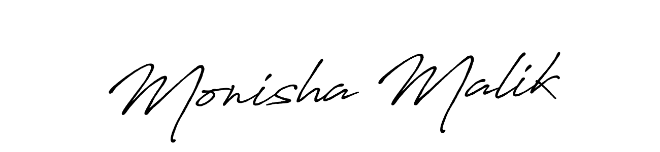 Once you've used our free online signature maker to create your best signature Antro_Vectra_Bolder style, it's time to enjoy all of the benefits that Monisha Malik name signing documents. Monisha Malik signature style 7 images and pictures png