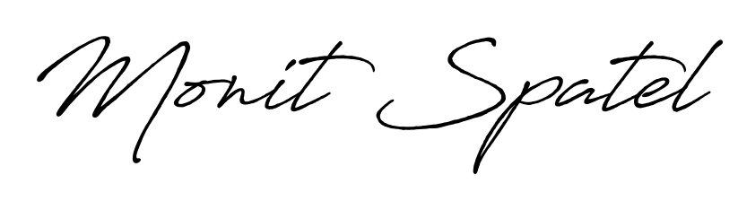A modern signature idea for name Monit Spatel using Antro_Vectra_Bolder font. Clean strokes and elegant curves make it stand out instantly. Monit Spatel signature style 7 images and pictures png