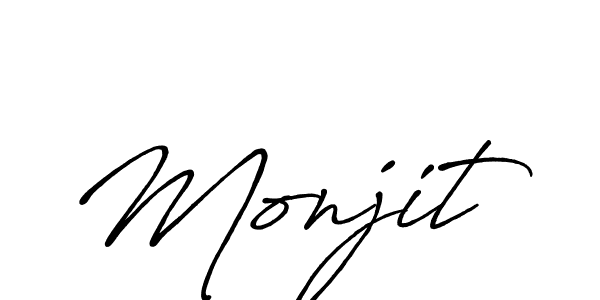 Once you've used our free online signature maker to create your best signature Antro_Vectra_Bolder style, it's time to enjoy all of the benefits that Monjit name signing documents. Monjit signature style 7 images and pictures png