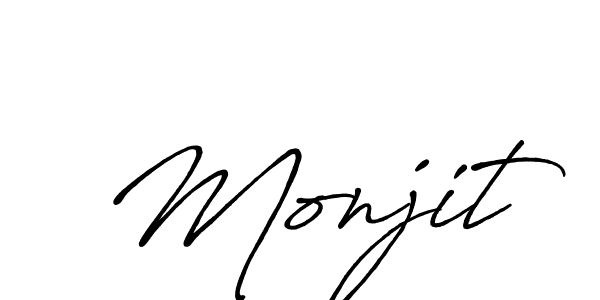 Best and Professional Signature Style for Monjit. Antro_Vectra_Bolder Best Signature Style Collection. Monjit signature style 7 images and pictures png