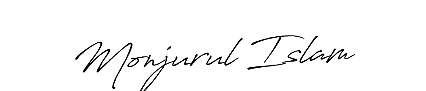 How to Draw Monjurul Islam signature style? Antro_Vectra_Bolder is a latest design signature styles for name Monjurul Islam. Monjurul Islam signature style 7 images and pictures png