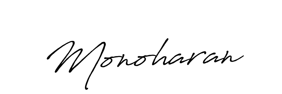 Make a beautiful signature design for name Monoharan. Use this online signature maker to create a handwritten signature for free. Monoharan signature style 7 images and pictures png
