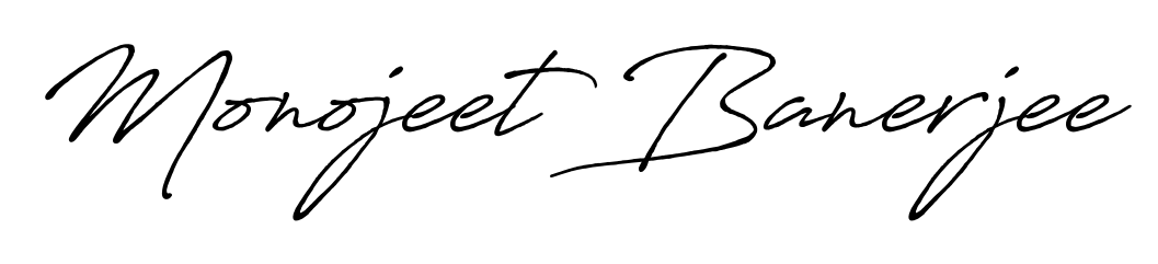 A dynamic signature style for Monojeet Banerjee using Antro_Vectra_Bolder script. Designed to look authentic, handwritten, and professional. Monojeet Banerjee signature style 7 images and pictures png