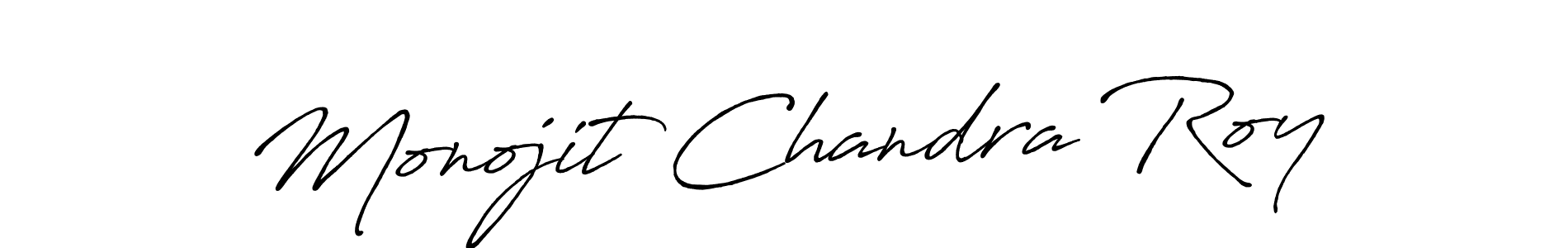 How to make Monojit Chandra Roy signature? Antro_Vectra_Bolder is a professional autograph style. Create handwritten signature for Monojit Chandra Roy name. Monojit Chandra Roy signature style 7 images and pictures png