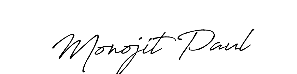 You can use this online signature creator to create a handwritten signature for the name Monojit Paul. This is the best online autograph maker. Monojit Paul signature style 7 images and pictures png