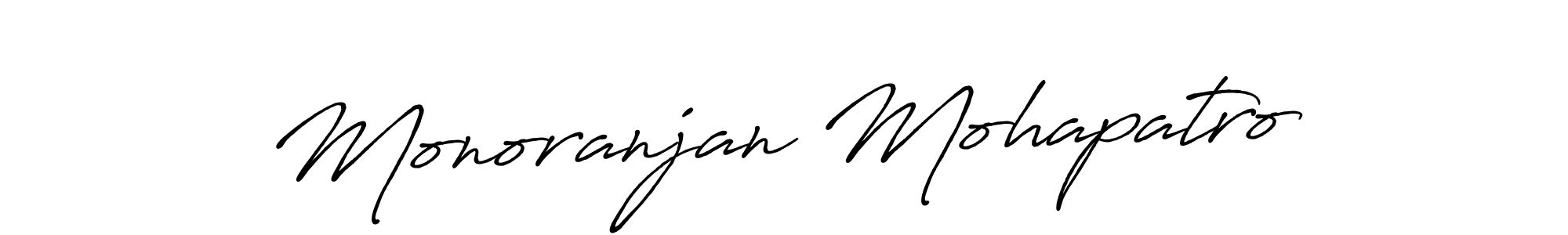 This is the best signature style for the Monoranjan Mohapatro name. Also you like these signature font (Antro_Vectra_Bolder). Mix name signature. Monoranjan Mohapatro signature style 7 images and pictures png