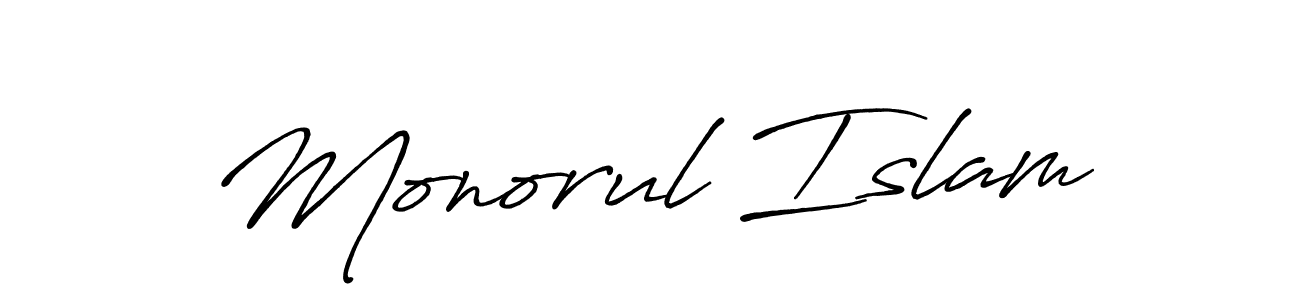 Make a beautiful signature design for name Monorul Islam. Use this online signature maker to create a handwritten signature for free. Monorul Islam signature style 7 images and pictures png