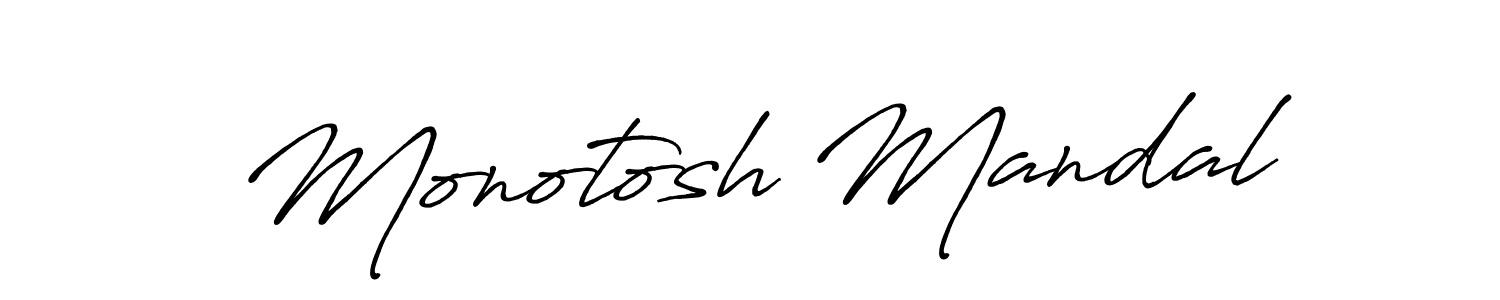 Make a beautiful signature design for name Monotosh Mandal. Use this online signature maker to create a handwritten signature for free. Monotosh Mandal signature style 7 images and pictures png
