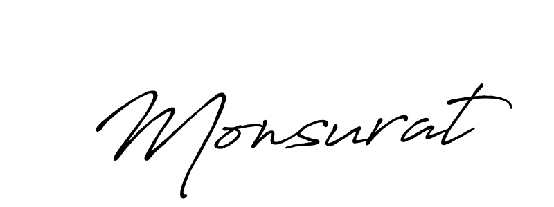 Create a beautiful signature design for name Monsurat. With this signature (Antro_Vectra_Bolder) fonts, you can make a handwritten signature for free. Monsurat signature style 7 images and pictures png