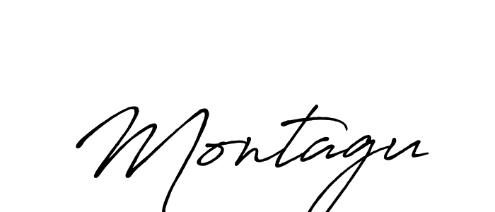 Make a beautiful signature design for name Montagu. With this signature (Antro_Vectra_Bolder) style, you can create a handwritten signature for free. Montagu signature style 7 images and pictures png