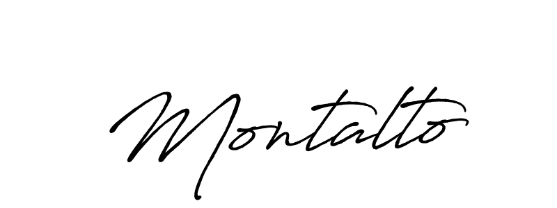 Once you've used our free online signature maker to create your best signature Antro_Vectra_Bolder style, it's time to enjoy all of the benefits that Montalto name signing documents. Montalto signature style 7 images and pictures png
