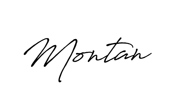 Make a beautiful signature design for name Montan. Use this online signature maker to create a handwritten signature for free. Montan signature style 7 images and pictures png